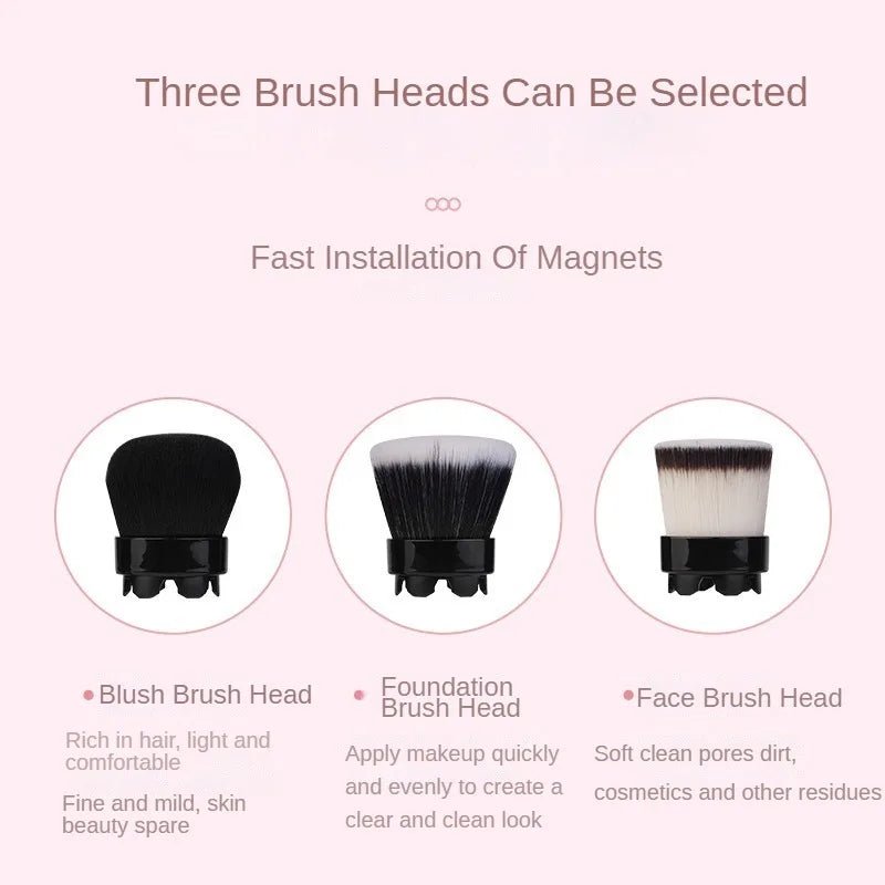 3 - in - 1 Electric Makeup Brush – Flawless, Airbrushed Finish - The Lovely Spot