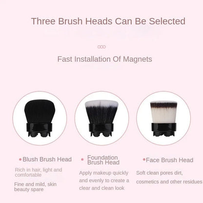 3 - in - 1 Electric Makeup Brush – Flawless, Airbrushed Finish - The Lovely Spot