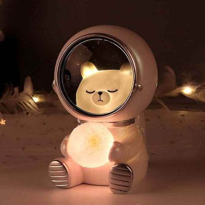 Astronaut Pet LED Night Light | Space - Themed Mood Lamp - The Lovely Spot