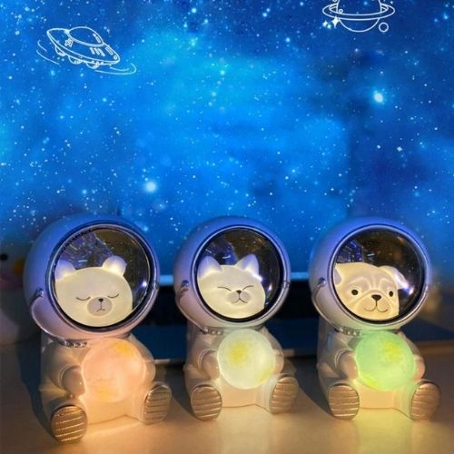 Astronaut Pet LED Night Light | Space - Themed Mood Lamp - The Lovely Spot