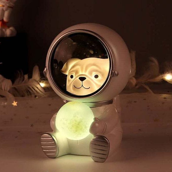 Astronaut Pet LED Night Light | Space - Themed Mood Lamp - The Lovely Spot