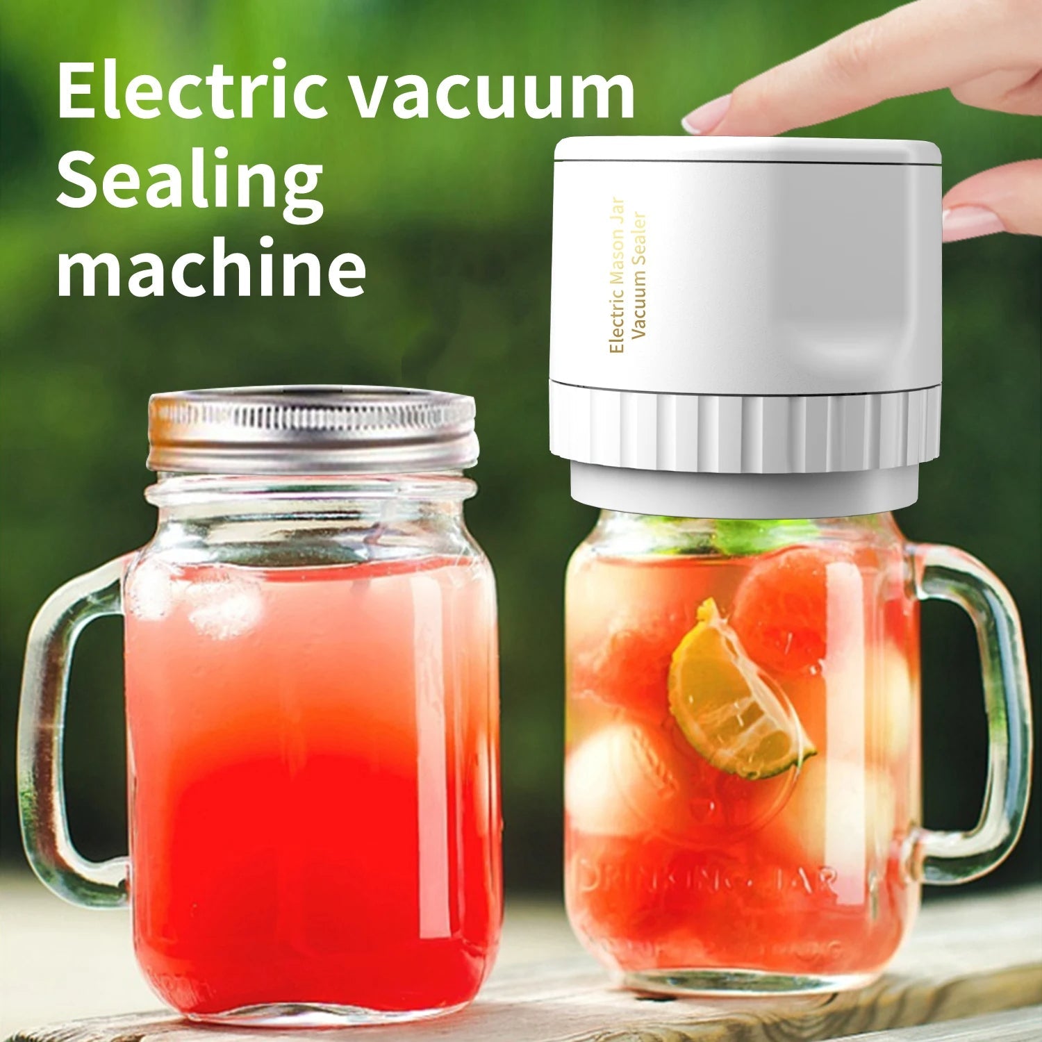 Electric Mason Jar Vacuum Sealer – Food Preservation Solution - The Lovely Spot