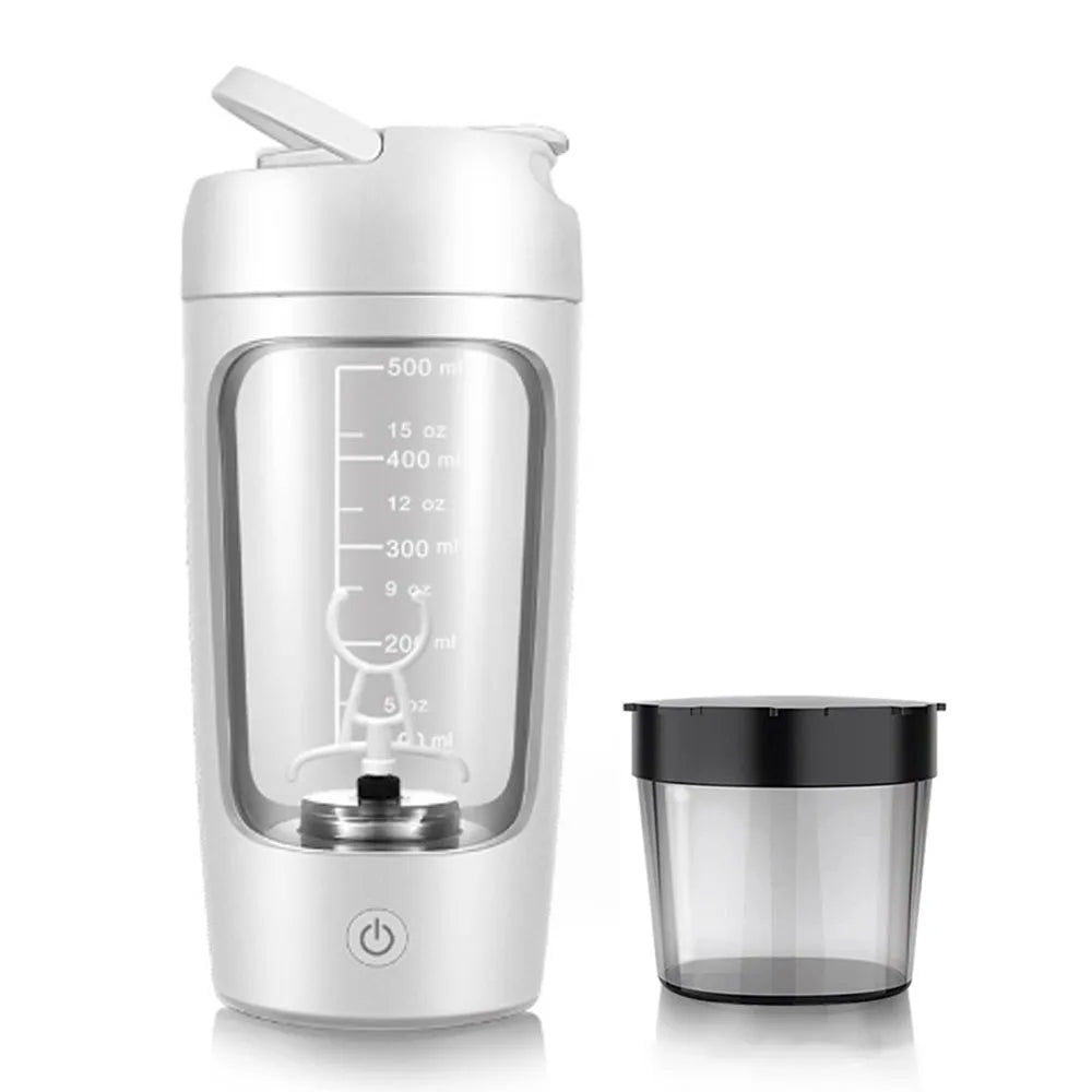 Electric Protein Shaker Cup – Smooth, Effortless Mixing Anywhere! - The Lovely Spot