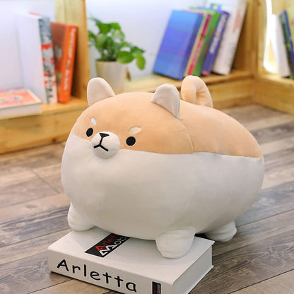 Fat Shiba Inu Plush | Soft & Cuddly Pillow Toy - The Lovely Spot