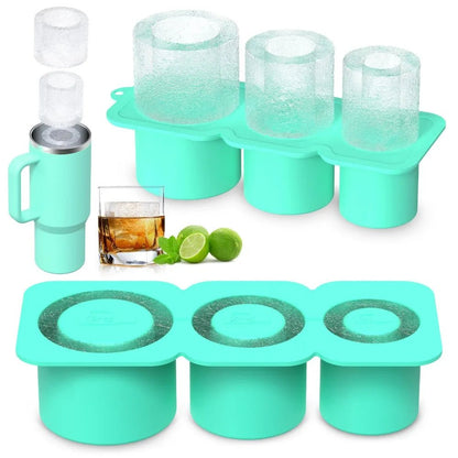 Ice Cup Silicone Maker – Keep Your Drinks Ice - Cold Without Dilution - The Lovely Spot