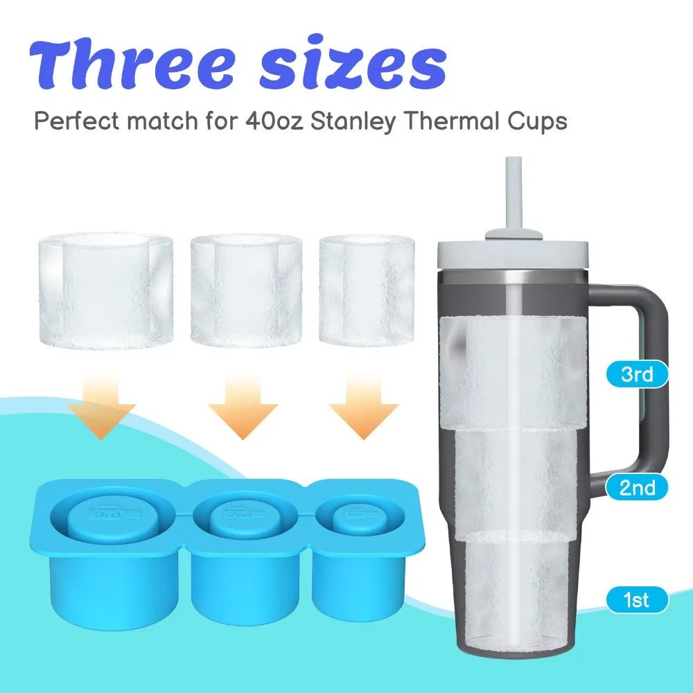 Ice Cup Silicone Maker – Keep Your Drinks Ice - Cold Without Dilution - The Lovely Spot