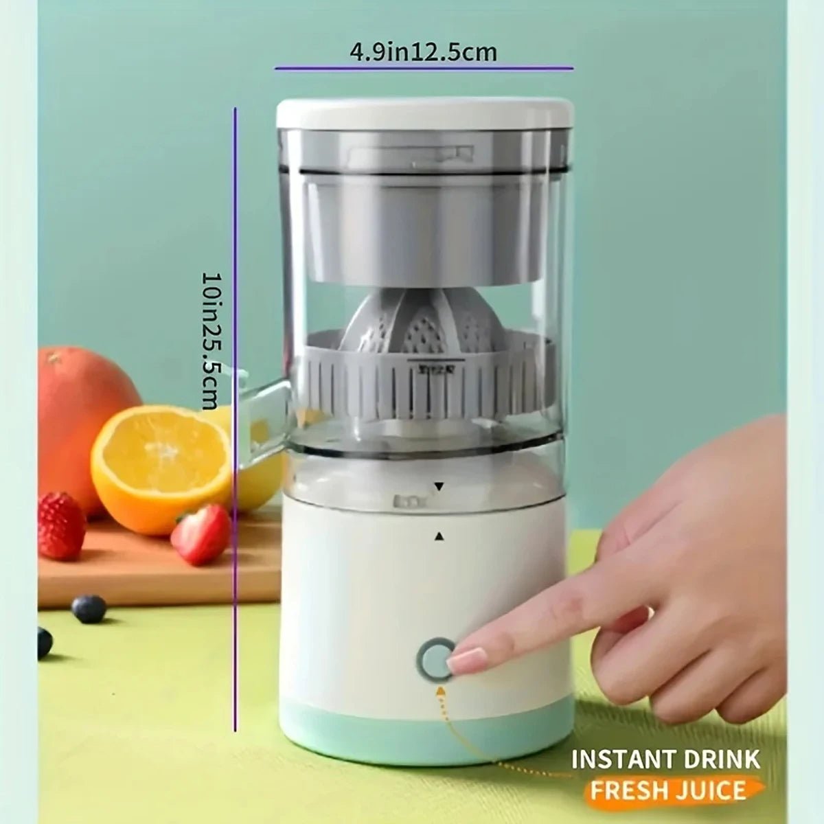 Portable Electric Juicer – Fresh Juice Anywhere, Anytime! - The Lovely Spot