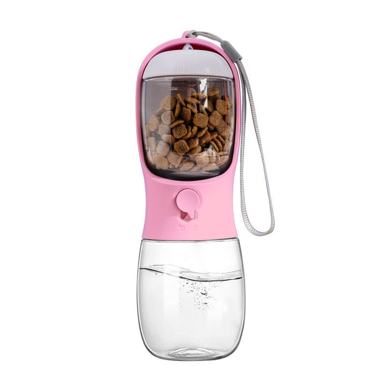 Portable Pet Water Bottle & Food Container – Perfect for Dogs & Cats! - The Lovely Spot