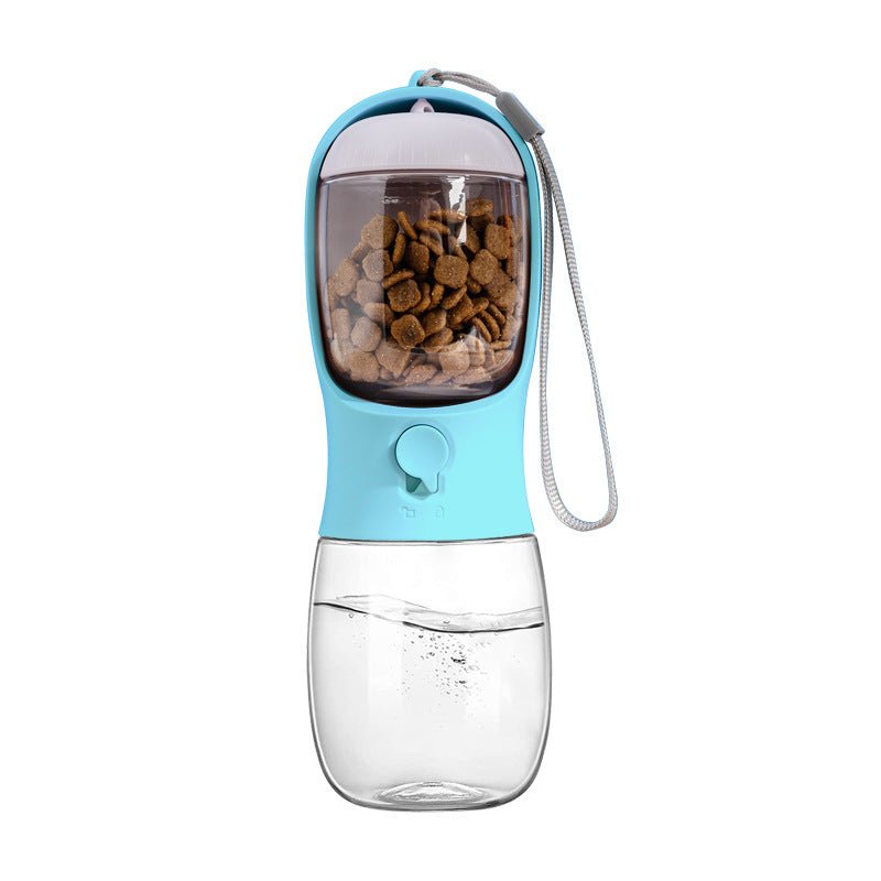 Portable Pet Water Bottle & Food Container – Perfect for Dogs & Cats! - The Lovely Spot