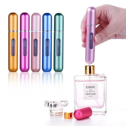 Portable Refillable Perfume Atomizer – Leak - Proof & Travel - Friendly - The Lovely Spot