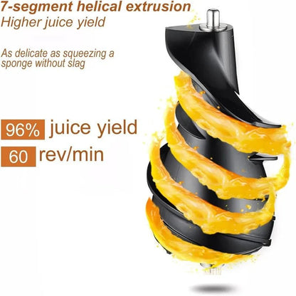 Premium Cold Press Masticating Juicer Machine – High - Yield, Slow Press, BPA - Free - The Lovely Spot