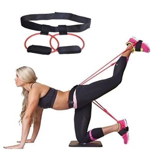 Resistance Waist Belt | Glute & Leg Training Band for Home & Gym - The Lovely Spot