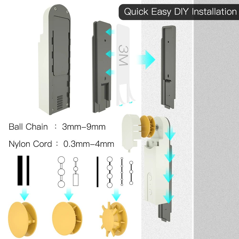 Smart Roller Blinds Motor – Automated Window Shades - The Lovely Spot