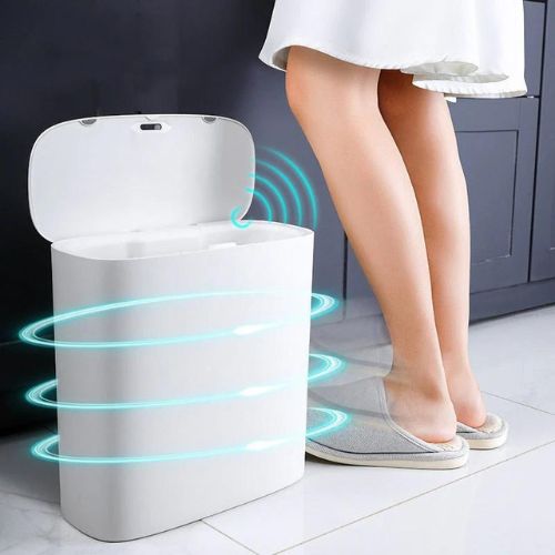 Smart Trash Bin | Motion Sensor Automatic Garbage Can - The Lovely Spot