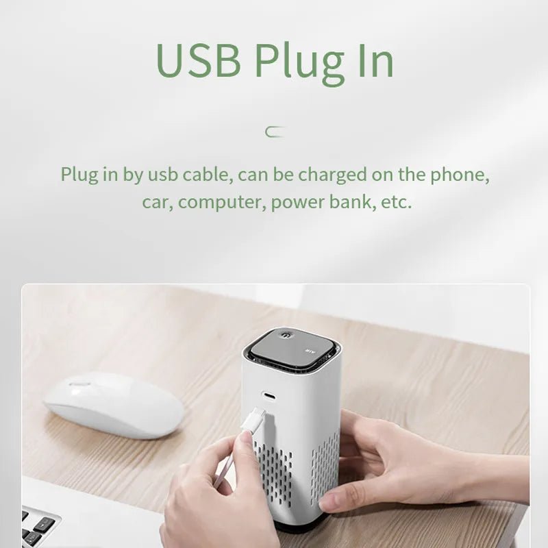 Xiaomi Air Purifier Cleaner | Portable USB Air Purifier for Car & Home - The Lovely Spot